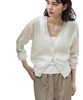 ルネ♡ Vネック シアーカーディガン 34 ルネ♡ Vネック シアーカーディガン 34 for/c カーディガン 「新